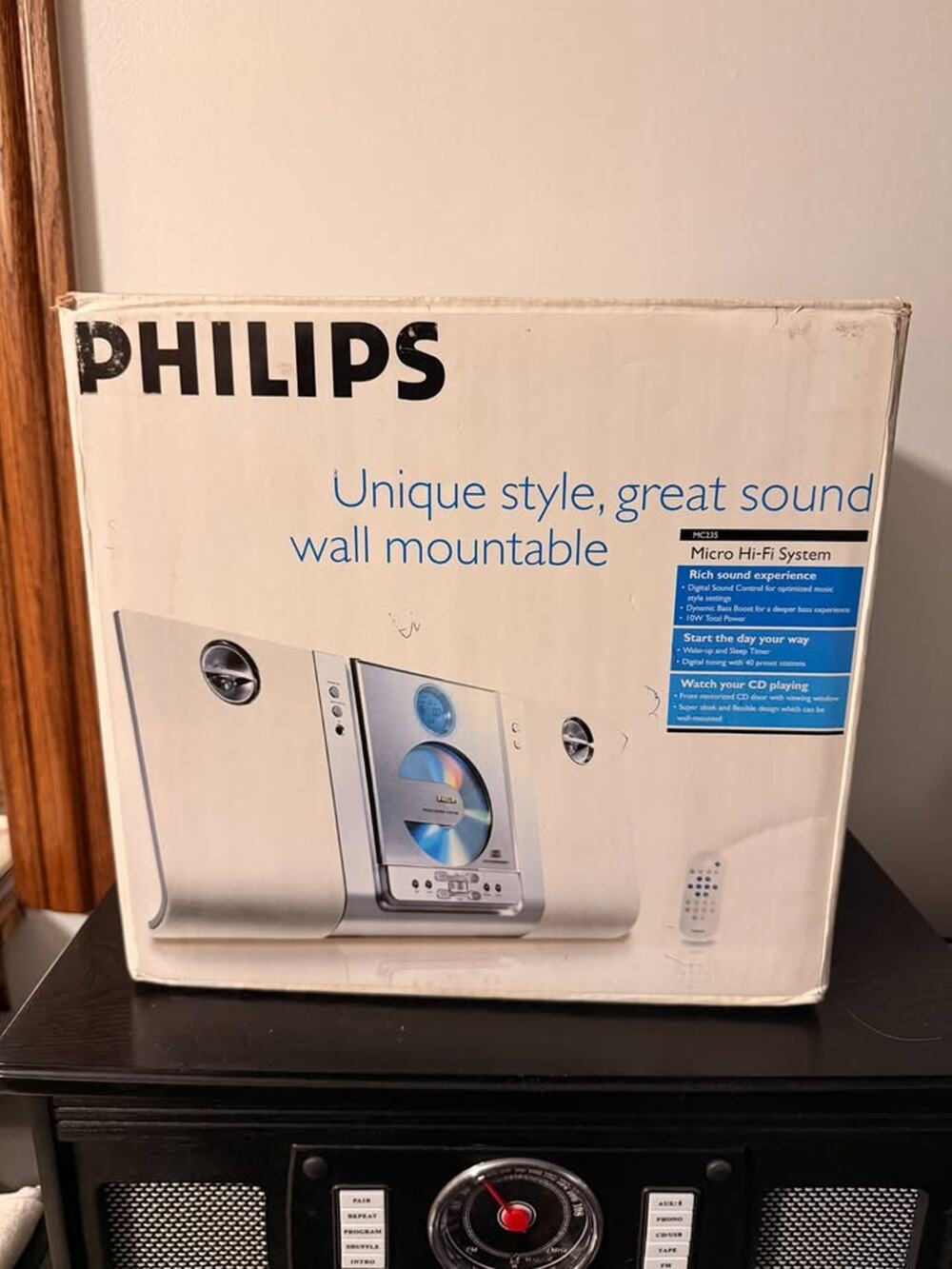 Brand New Philips Micro System MC235/37 CD Player AM/FM Radio Stereo